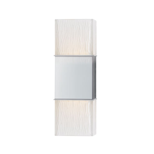 Aurora 2 Light 4.5 inch Polished Chrome ADA Wall Sconce Wall Light