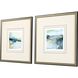 Abstract Collection Blue Framed Art