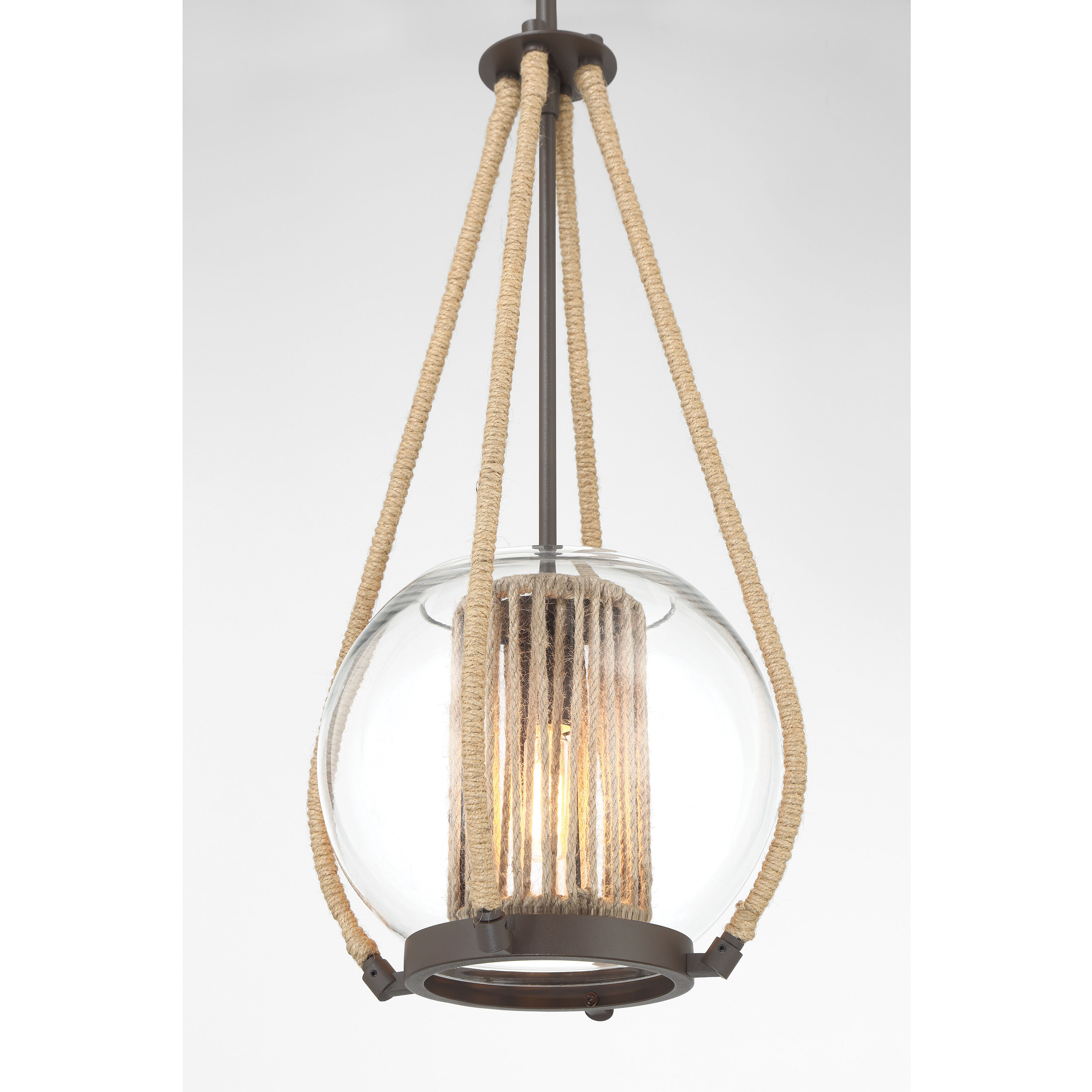 Stutterhein 1 Light 11 inch Sand Bronze Pendant Ceiling Light