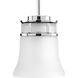 Cascadia 1 Light 6 inch Polished Chrome Mini-Pendant Ceiling Light