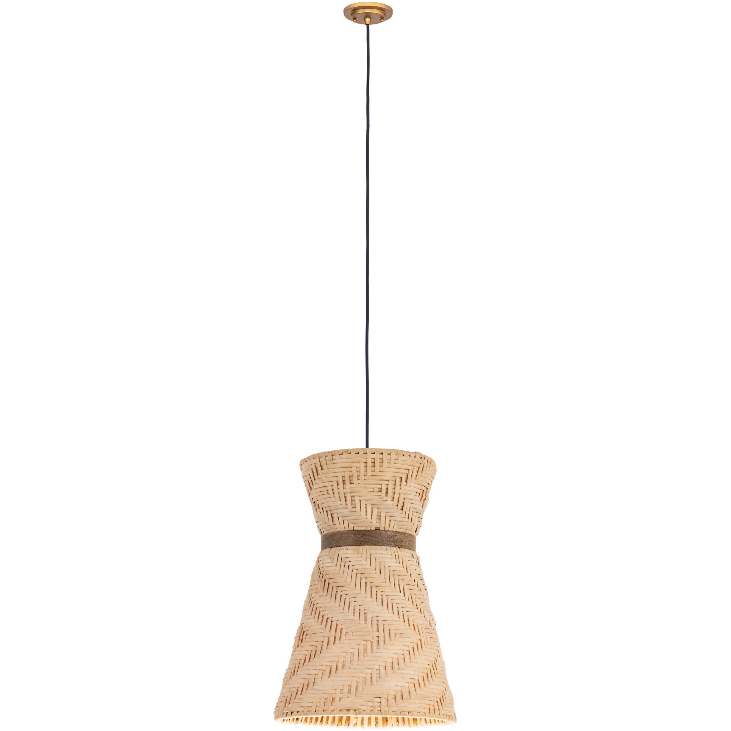 Stratford 1 Light 9.5 inch Gold Pendant Ceiling Light