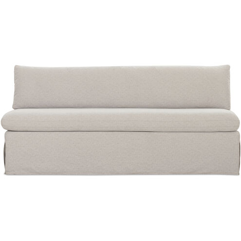 Fable Beige Slipcover Dining Bench