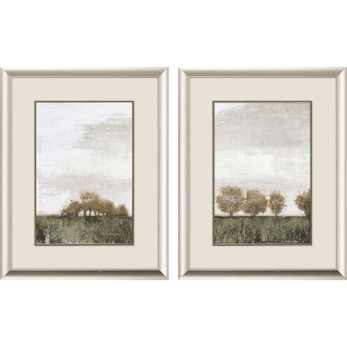 Landscapes Collection Green Framed Art
