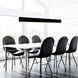 Krista LED 47 inch Satin Black Pool Table Light Ceiling Light