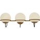 Alora Mood Alba 3 Light 24.13 inch Aged Gold Bath Vanity Light Wall Light