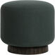 Jayde 17 inch Brown Ottoman