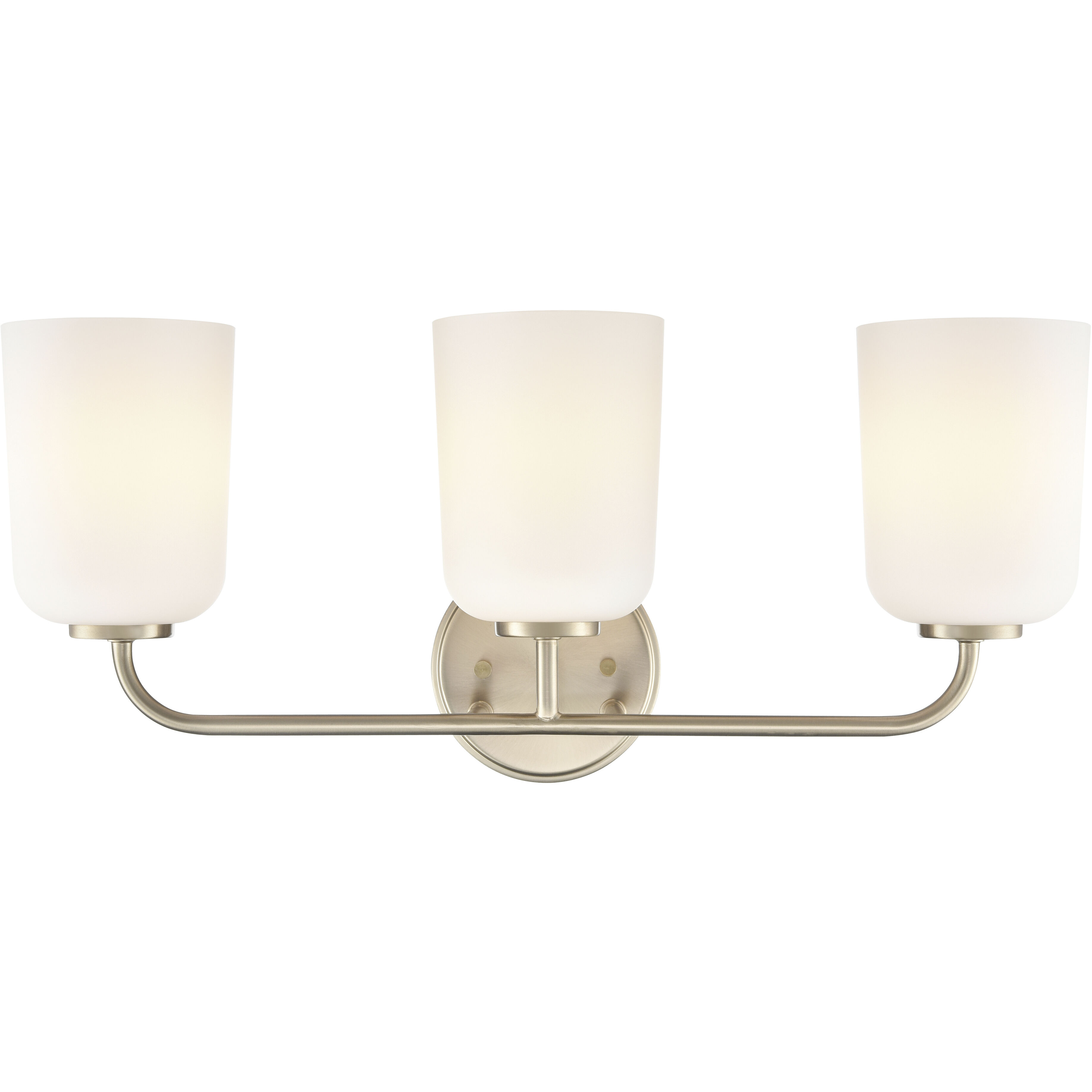 Laphia 3 Light 22 inch Modern Gold Bathroom Vanity Light Wall Light