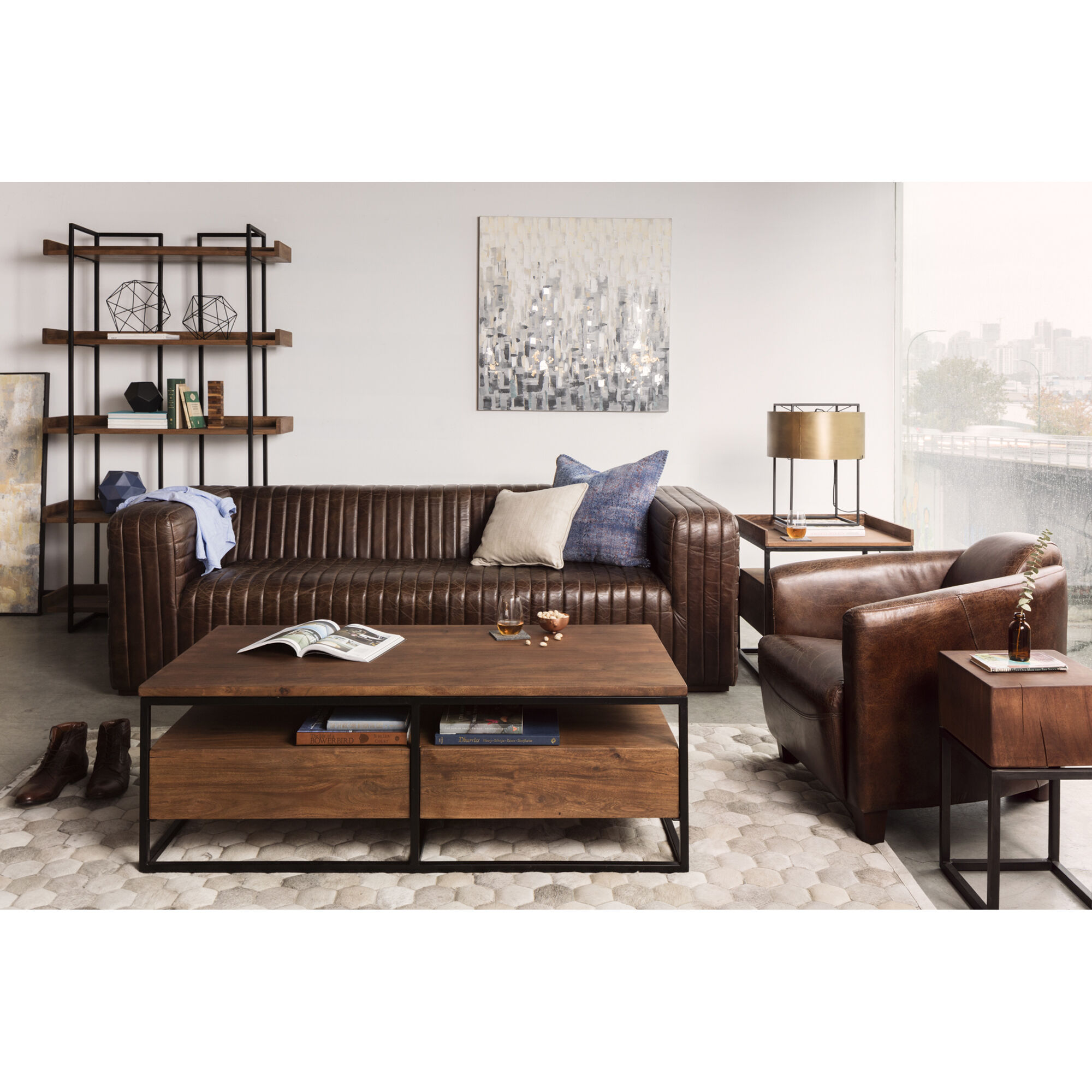 Castle Brown Sofa