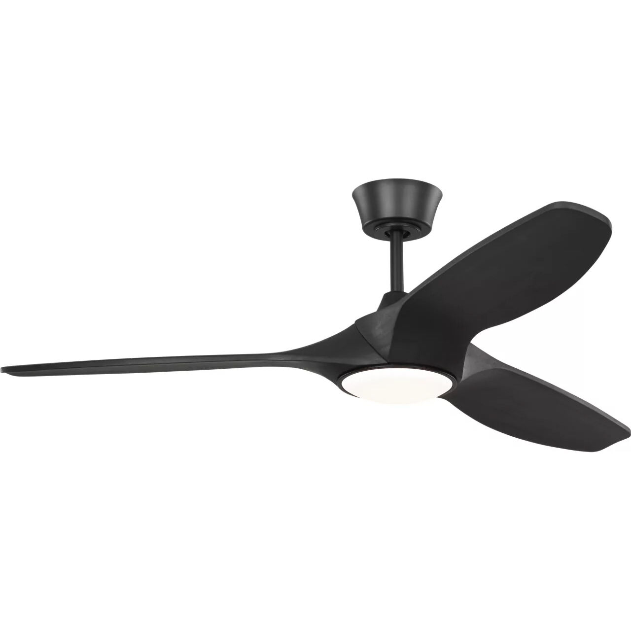 Selen 52 inch Midnight Black Ceiling Fan