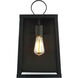 Marinus 1 Light 15.5 inch Black Outdoor Wall Lantern