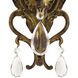 Metro 1 Light 7 inch Oxidated Brass Wall Sconce Wall Light