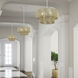 Acordia 4 Light 20 inch Painted Nickel Pendant Chandelier Ceiling Light