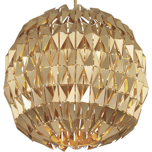 Forever 3 Light 18 inch French Gold Pendant Ceiling Light
