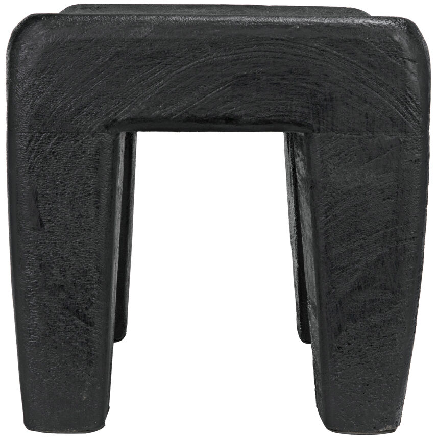 Sumo 12 inch Burnt Black Stool