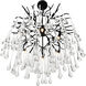 Anita 6 Light 26 inch Black Down Chandelier Ceiling Light