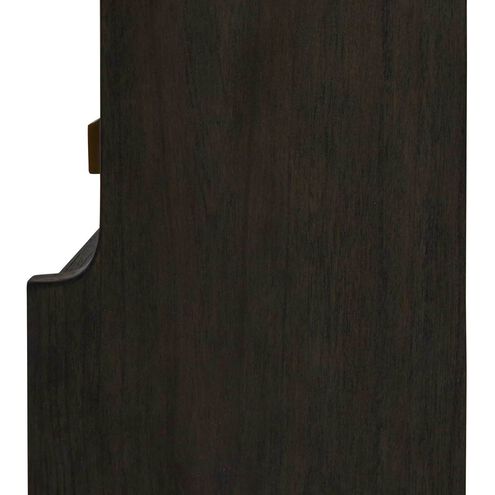 Fitzgerald Dark Grey Mindi / Dark Grey Burl / Stained Brass Cabinet