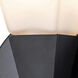 Bowtie 1 Light 6 inch Matte Black Bath Bar Wall Light