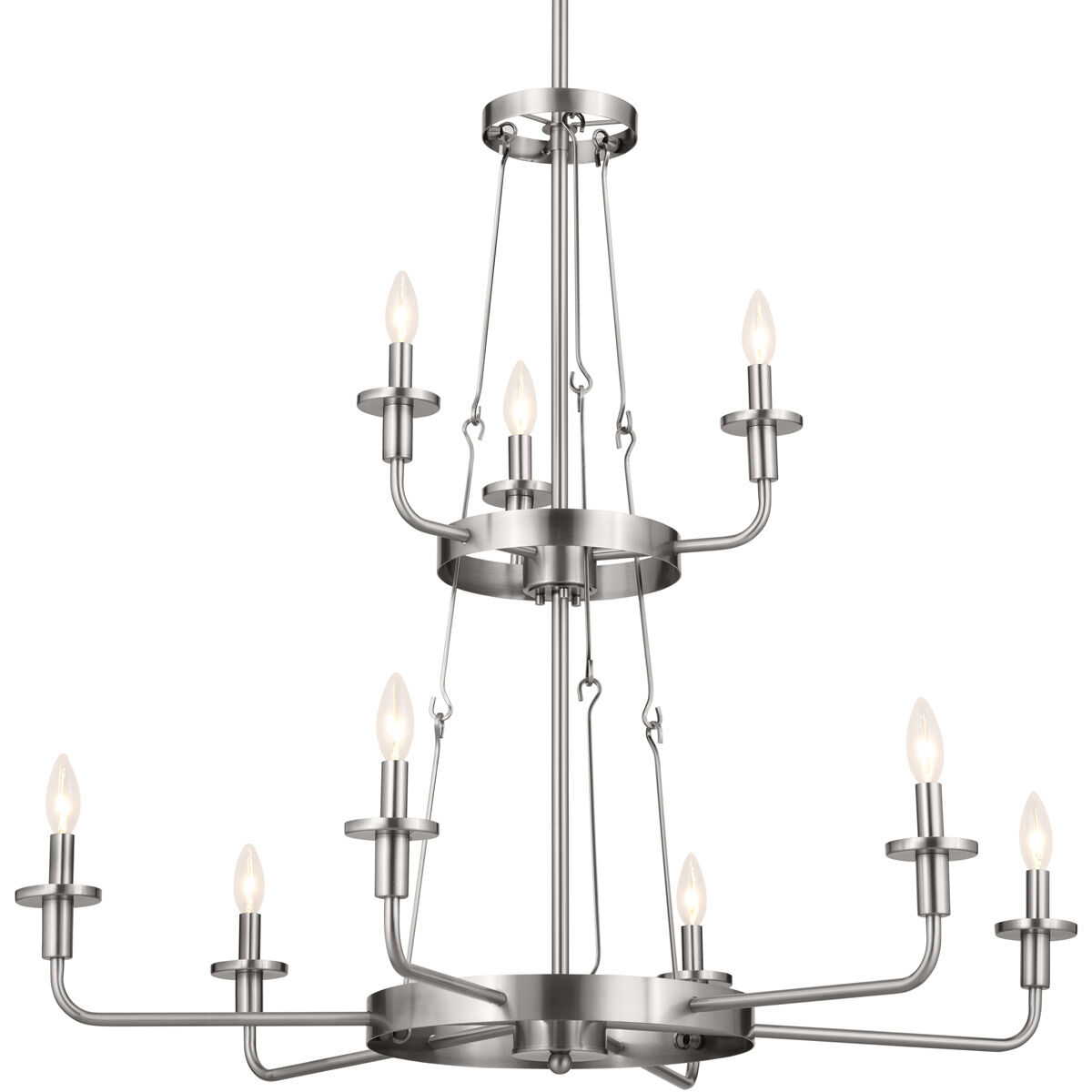 Homestead Vetivene 9 Light 40 inch Classic Pewter Chandelier Ceiling Light, Vetivene