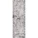 Sesia 94 X 32 inch Black/Grey Rug in 2 x 8