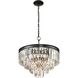 Palacial 5 Light 20 inch Oil Rubbed Bronze Chandelier Ceiling Light