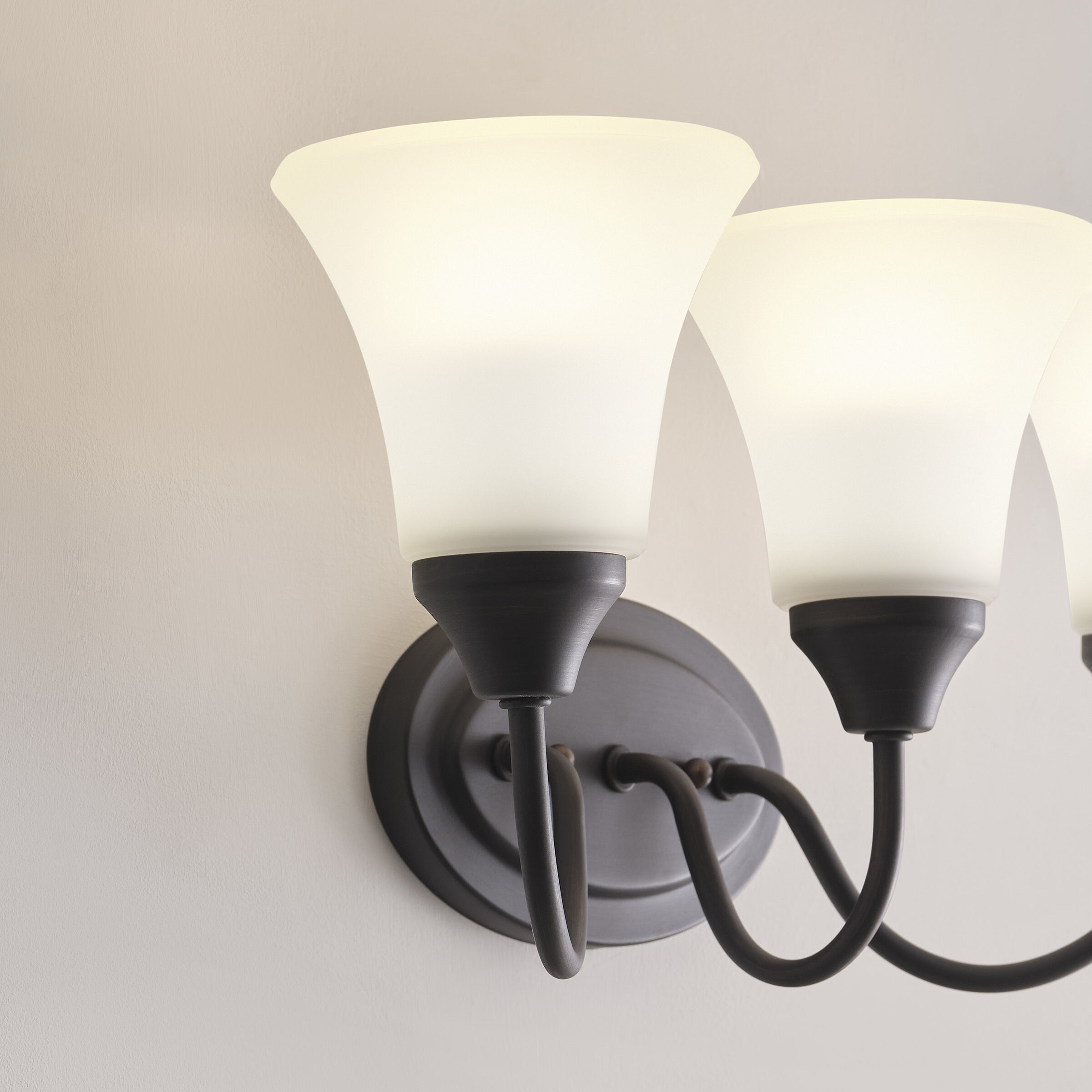 Holman 3 Light 18 inch Bronze Wall Bath Fixture Wall Light