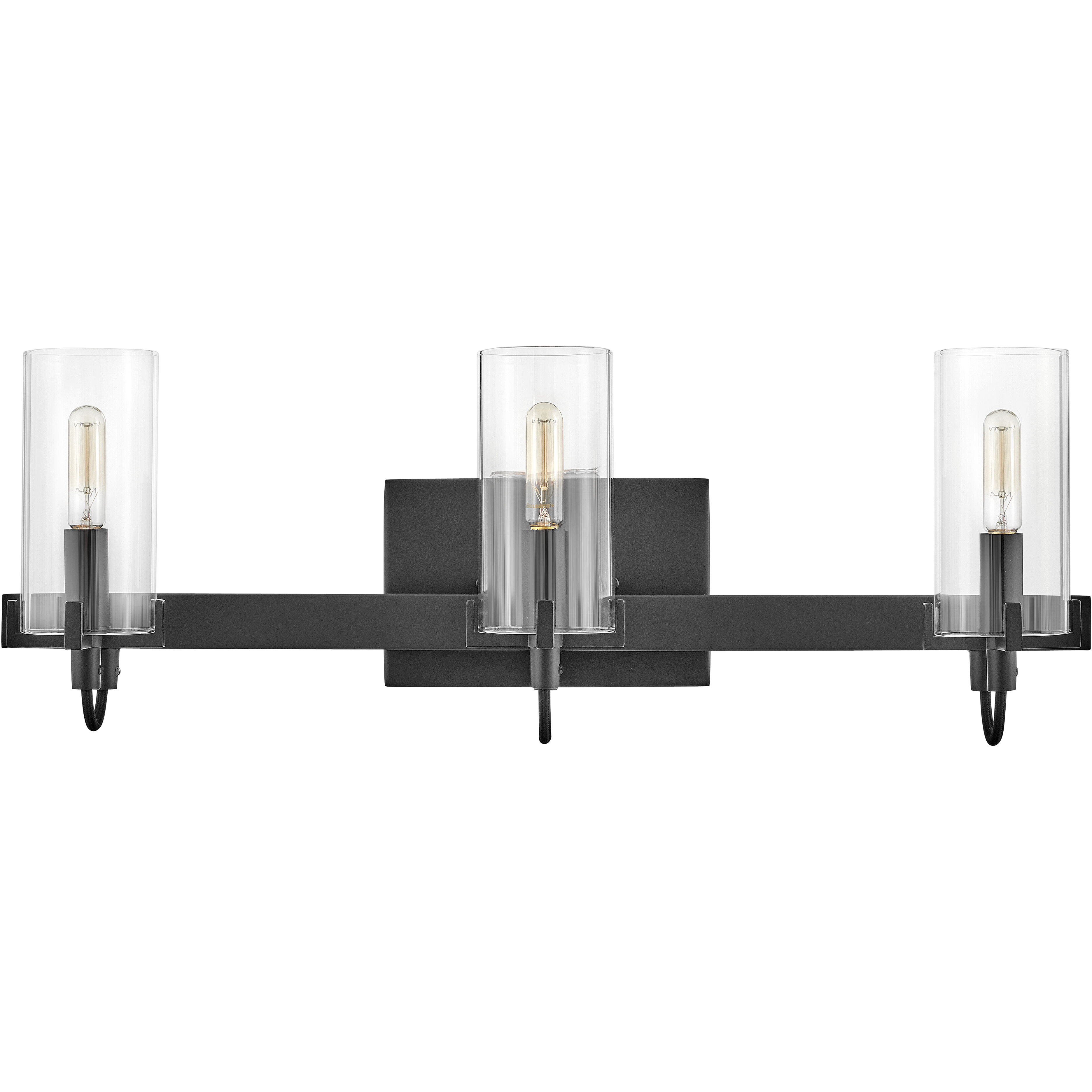 Ryden 23 inch Black Vanity Light Wall Light