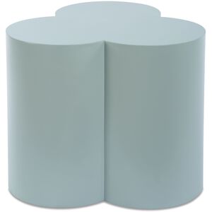 Beven 17.75 X 16 inch Light Blue Outdoor Accent Table