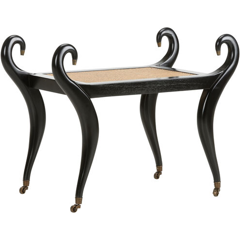 Swan Black Bench
