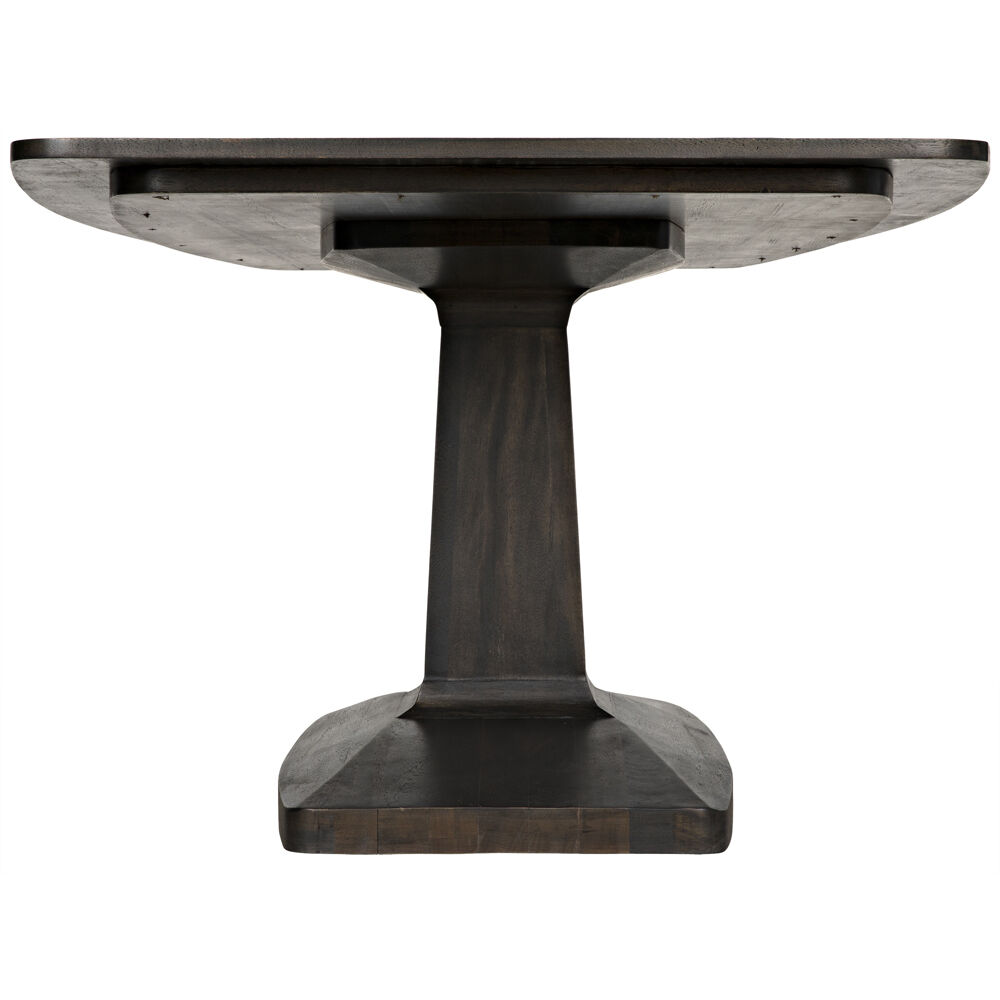 Travis 84 X 44 inch Ebony Walnut Dining Table