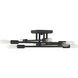 Lyrique 8 Light 19.5 inch Matte Black Semi-Flush Ceiling Light