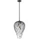 Gabriella 5 Light 15 inch Matte Black Pendant Ceiling Light