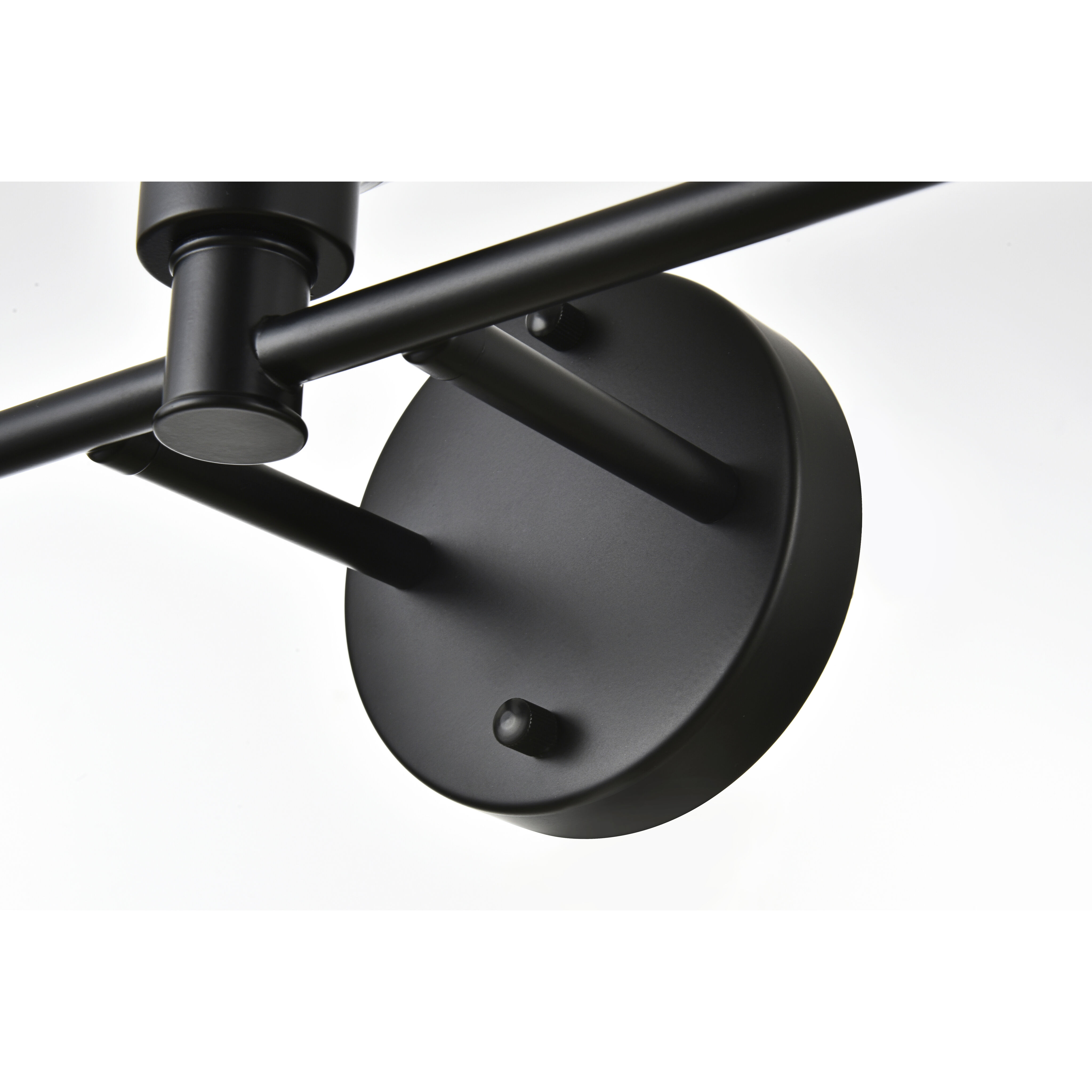 Jaelynn 3 Light 28 inch Black Bath Sconce Wall Light