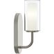 Mack 1 Light 4.75 inch Brushed Nickel Wall Sconce Wall Light