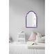 Sultan 36 X 24 inch Glossy Royal Purple Wall Mirror