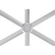 Mammoth 72 inch Silver Indoor/Outdoor Ceiling Fan in Wi-Fi