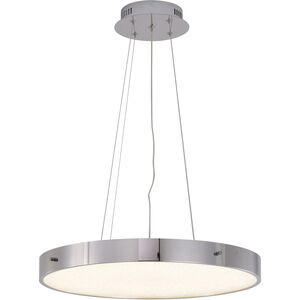 Canada LED 20 inch Chrome LED Chandelier Ceiling Light