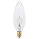 Lumos Incandescent BA9 1/2 Candelabra E12 25 watt 120V 2700K Light Bulb