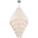 Serena 19 Light 24.8 inch Satin Nickel Chandelier Ceiling Light