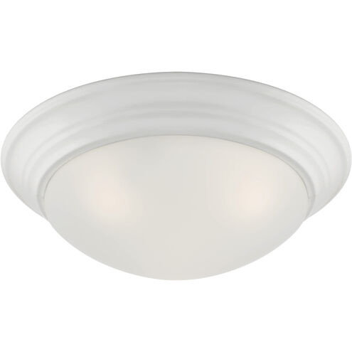 Tap 3 Light 17 inch Matte White Flush Mount Ceiling Light