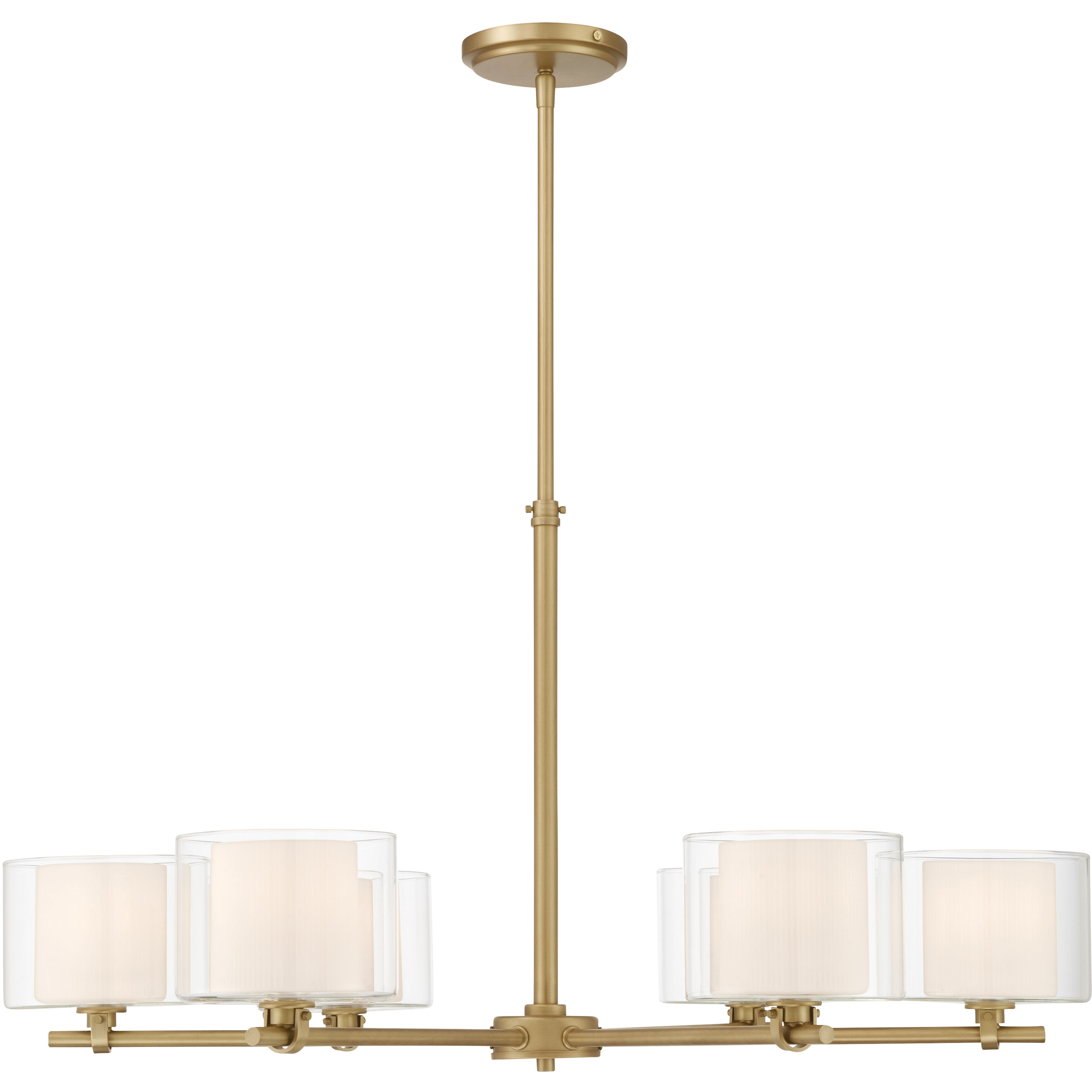 Seville 6 Light 32 inch Legacy Brass Chandelier Ceiling Light