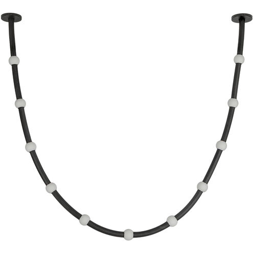 Corda LED 2.38 inch Black Pendant Ceiling Light