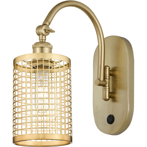 Nestbrook 1 Light 5 inch Satin Gold Sconce Wall Light