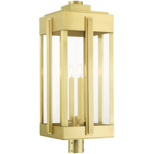 Lexington 4 Light 12.63 inch Post Light & Accessory