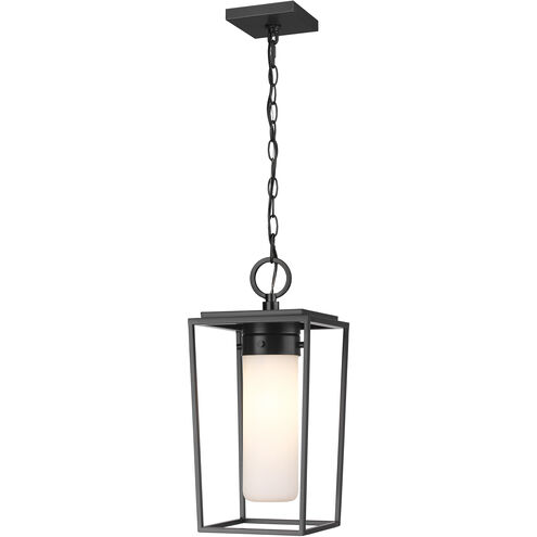 Sheridan 1 Light 8 inch Black Outdoor Chain Mount Ceiling Fixture