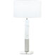 Howard 33.5 inch 150.00 watt Polished Nickel Table Lamp Portable Light