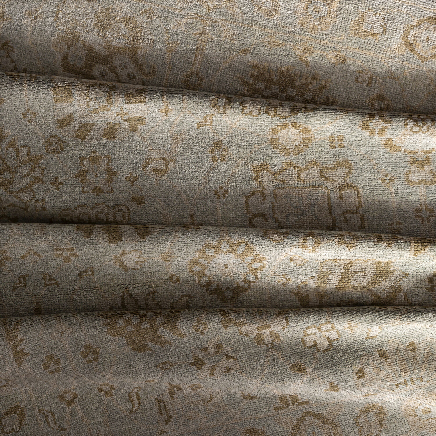 Royal 36 X 24 inch Dusty Sage Rug in 2 x 3, Rectangle