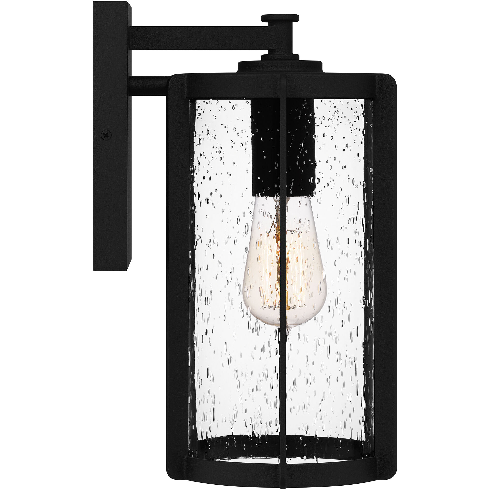 Hazel 1 Light 13 inch Earth Black Outdoor Wall Lantern