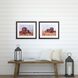 Farmhouse Collection Brown Framed Art