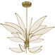 Papilio LED 46 inch Legacy Brass Chandelier Ceiling Light