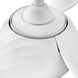 Tiburon 56 inch Matte White Smart Fan